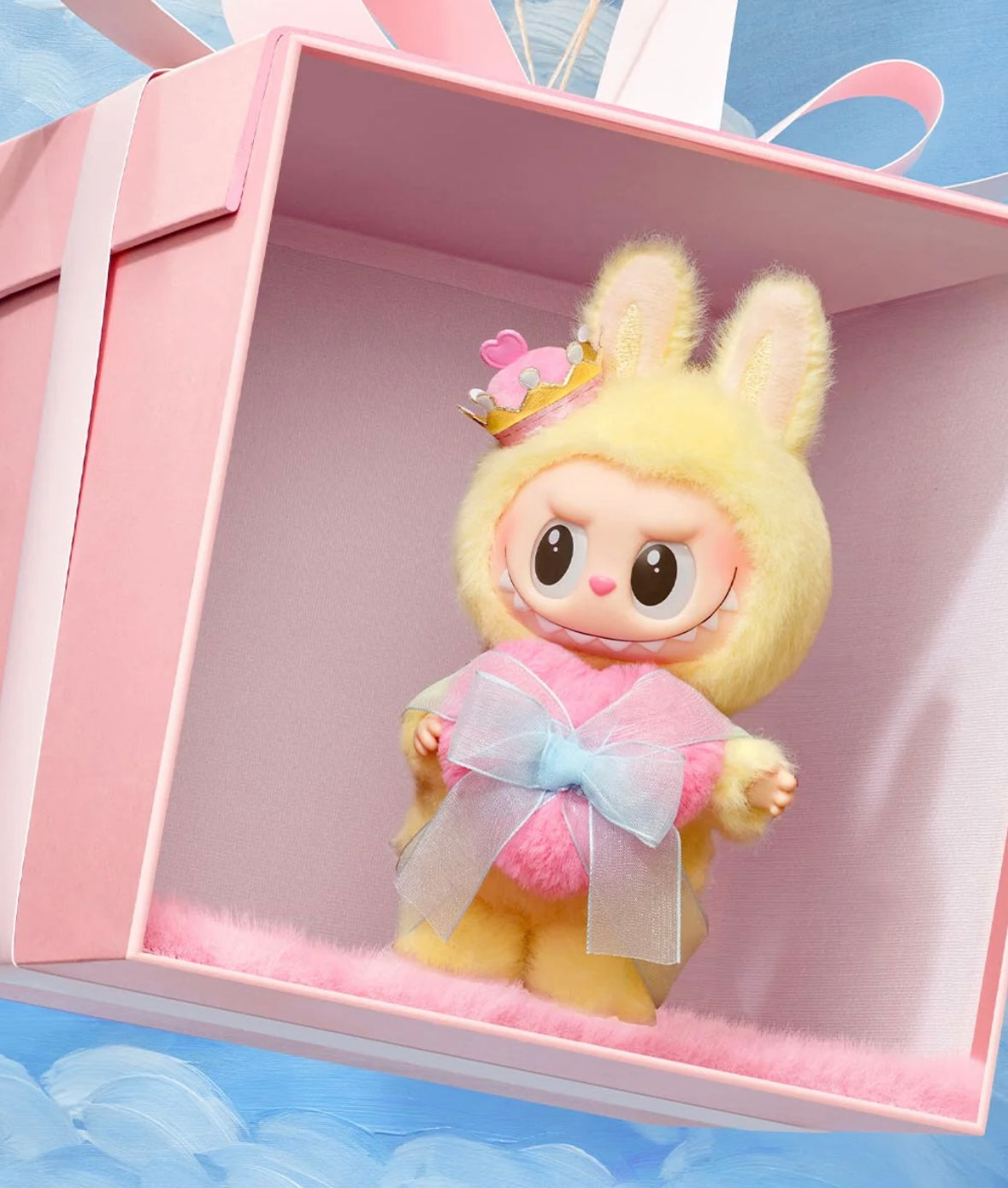 Peluche Labubu pour fille THE MONSTERS Let's Checkmate Series Vinyl